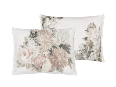Designers Guild ピンク クッション DESIGNERS GUILD Fleurs d'Artistes Cushion / デザイナーズ