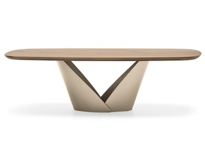 Calligaris REAL / カリガリス リアル ガラスローテーブル（スモークド