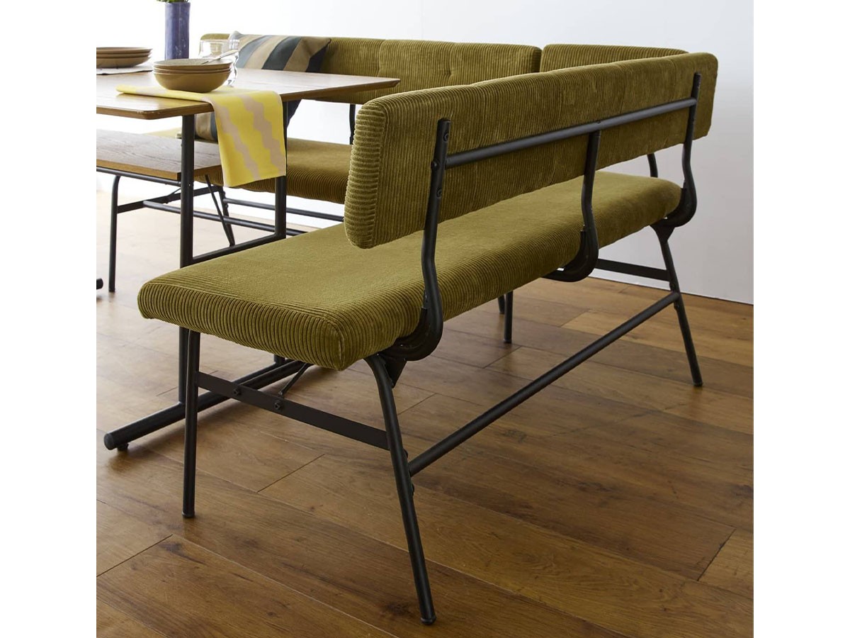 JOURNAL STANDARD FURNITURE PAXTON LD BENCH / ジャーナルスタンダードファニチャー パクストン LDベンチ（アンバー） （チェア・椅子 > ベンチ） 6