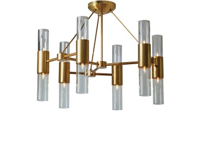 シャンデリアゴールド 円型吹き抜け・スパイラルクリスタルシャンデリア ゴールド