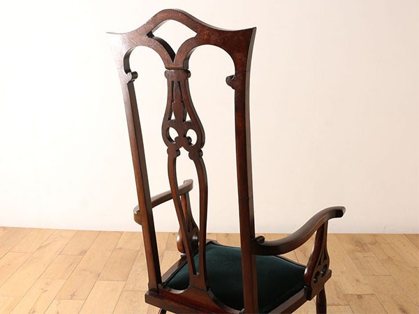 Lloyd's Antiques Real Antique 
Armchair / ロイズ・アンティークス イギリスアンティーク家具
アームチェア ID009079 （チェア・椅子 > ダイニングチェア） 4