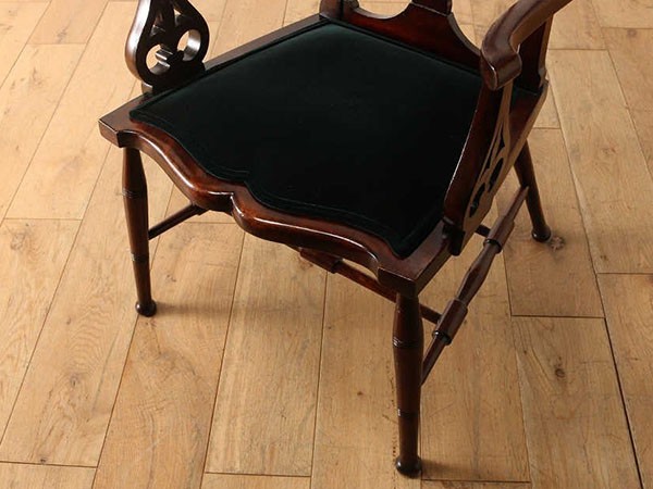 Lloyd's Antiques Real Antique 
Armchair / ロイズ・アンティークス イギリスアンティーク家具
アームチェア ID009079 （チェア・椅子 > ダイニングチェア） 7