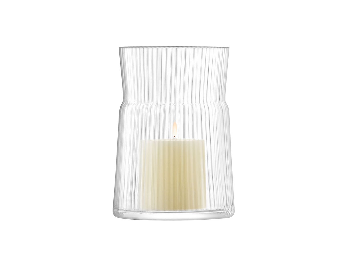 LSA International GIO LINE LANTERN / VASE / エルエスエー インターナショナル ジオ ライン ランタン / ベース 高さ18.5cm (花器・プランター・グリーン > 花瓶・フラワーベース) 1
