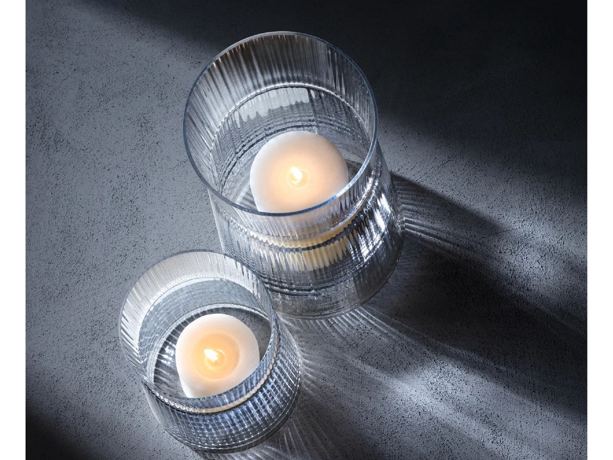 LSA International GIO LINE LANTERN / VASE / エルエスエー インターナショナル ジオ ライン ランタン / ベース 高さ18.5cm （花器・プランター・グリーン > 花瓶・フラワーベース） 8