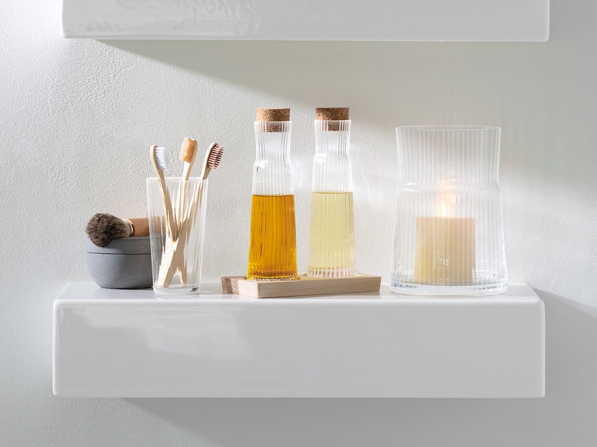 LSA International GIO LINE LANTERN / VASE / エルエスエー インターナショナル ジオ ライン ランタン / ベース 高さ18.5cm （花器・プランター・グリーン > 花瓶・フラワーベース） 7