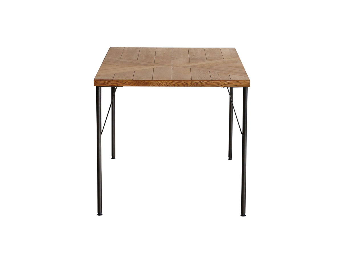 Knot antiques GYPSY DINING TABLE / ノットアンティークス ジプシー ダイニングテーブル
アシンメトリー柄天板 + No.2脚（スチール丸脚） （テーブル > ダイニングテーブル） 5