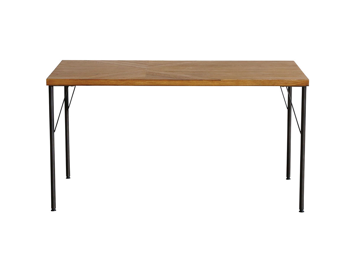 Knot antiques GYPSY DINING TABLE / ノットアンティークス ジプシー ダイニングテーブル
アシンメトリー柄天板 + No.2脚（スチール丸脚） （テーブル > ダイニングテーブル） 4