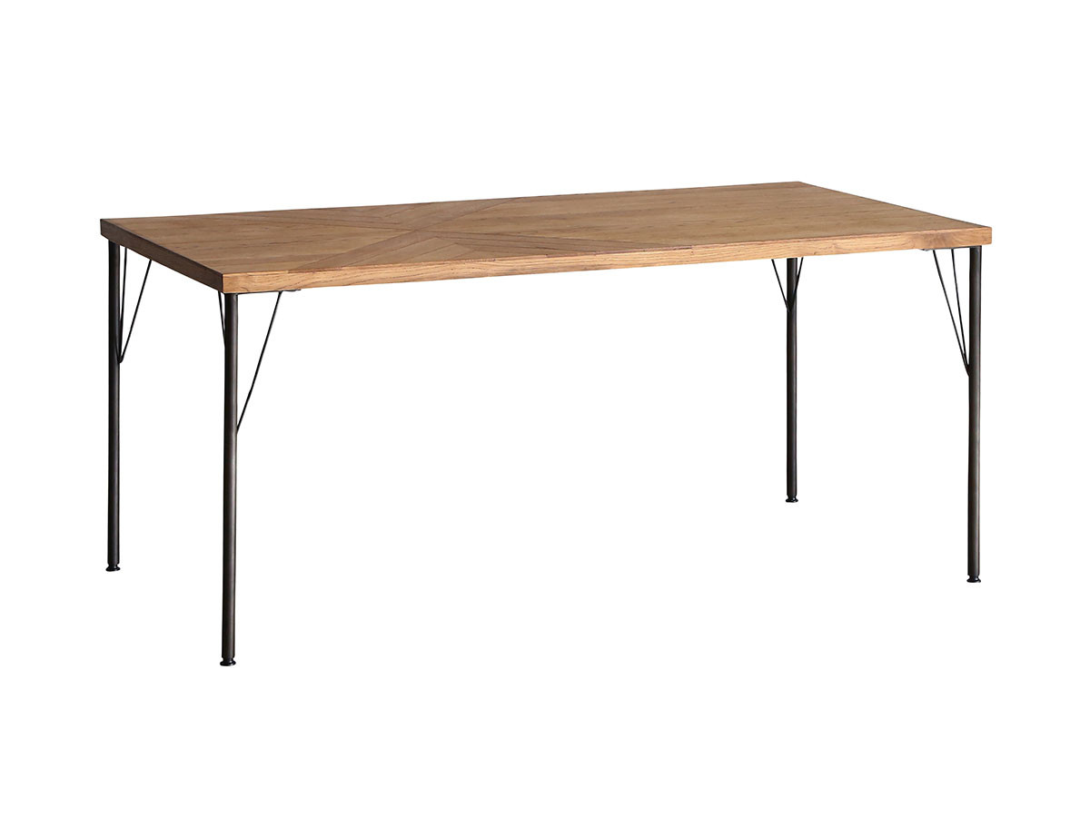 Knot antiques GYPSY DINING TABLE / ノットアンティークス ジプシー ダイニングテーブル
アシンメトリー柄天板 + No.2脚（スチール丸脚） （テーブル > ダイニングテーブル） 2