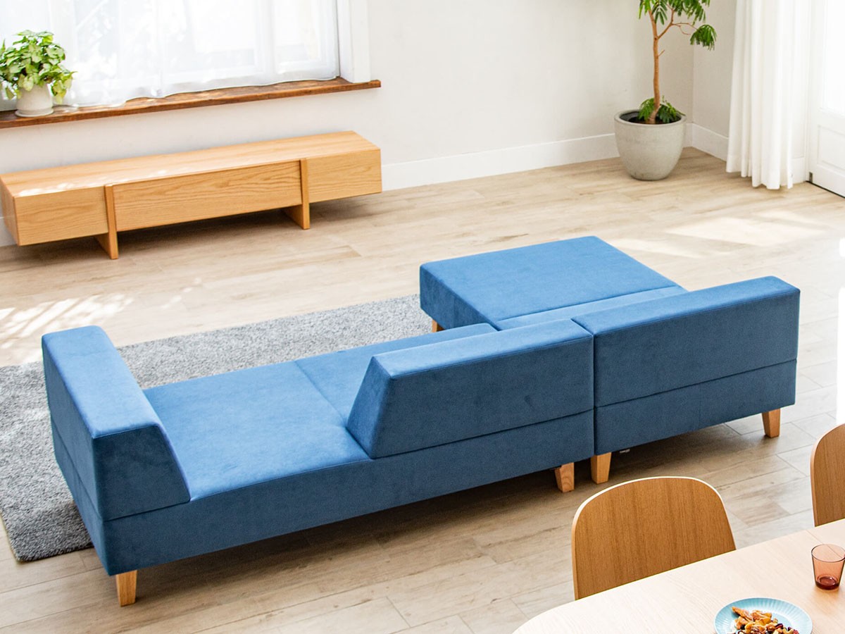 FLANNEL SOFA PIVO ONE ARM SOFA / フランネルソファ ピヴォ 2人掛け片肘ソファ （ソファ > 二人掛けソファ） 16