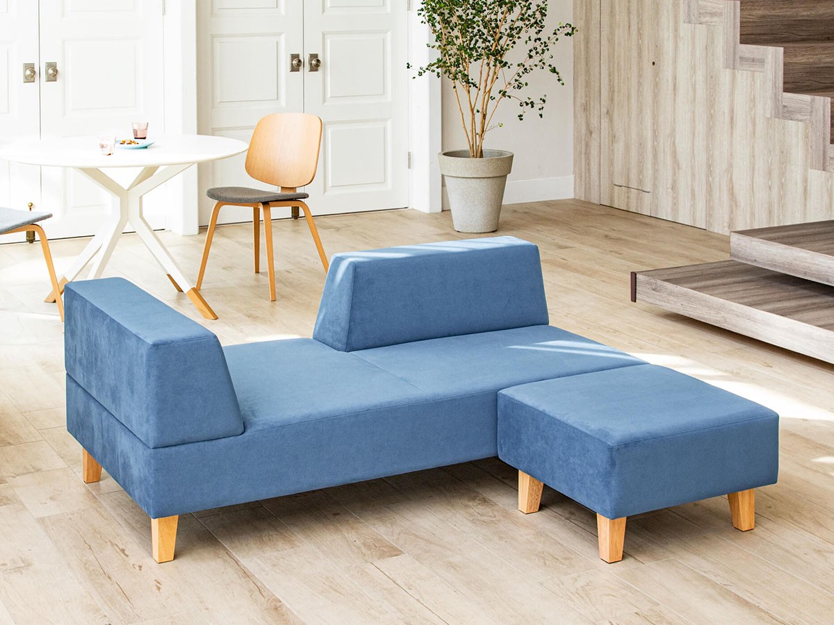 FLANNEL SOFA PIVO ONE ARM SOFA / フランネルソファ ピヴォ 2人掛け片 