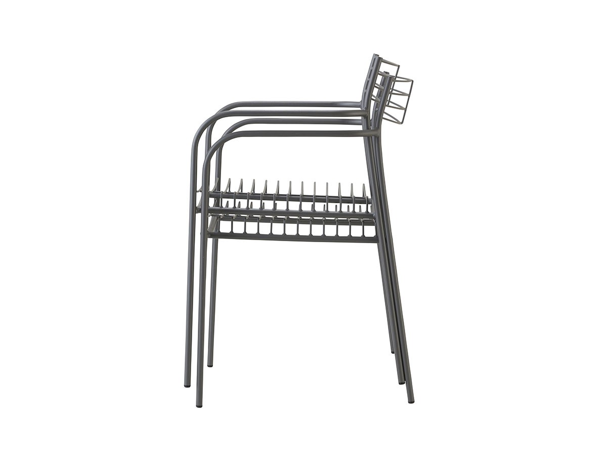 杉山製作所 CoFe PF OUTDOOR ARMCHAIR / すぎやませいさくしょ コフェ PF アウトドア アームチェア （チェア・椅子 > ダイニングチェア） 4