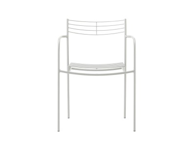 シルバー・銀色のガーデンチェア・アウトドアチェア - インテリア