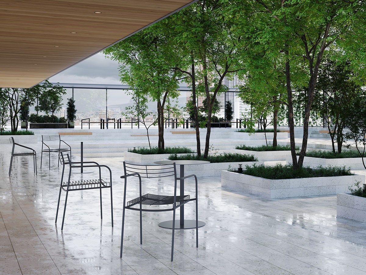 杉山製作所 CoFe PF OUTDOOR ARMCHAIR / すぎやませいさくしょ コフェ PF アウトドア アームチェア （チェア・椅子 > ダイニングチェア） 6