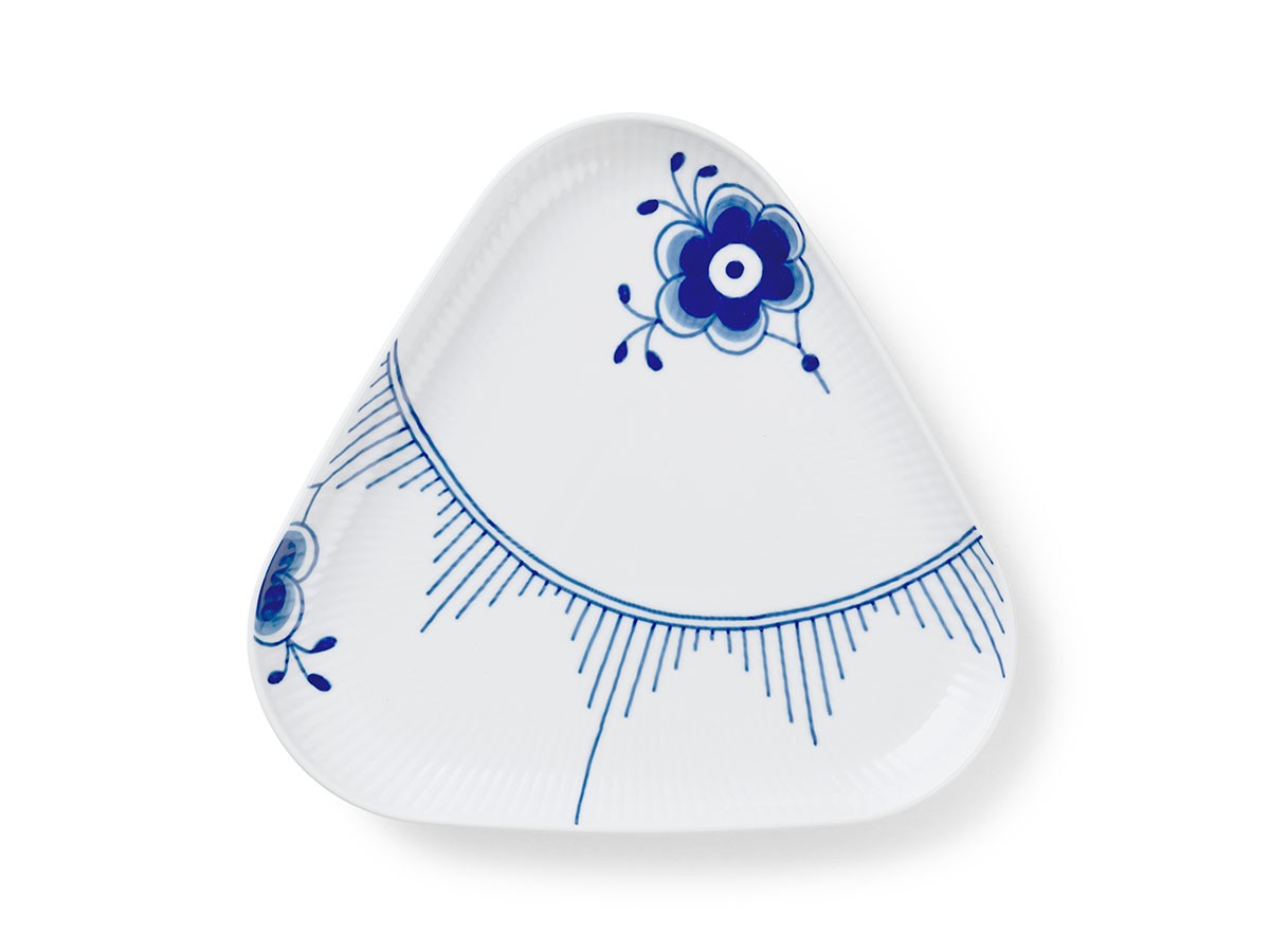 Blue Fluted Mega
Dish Triangle