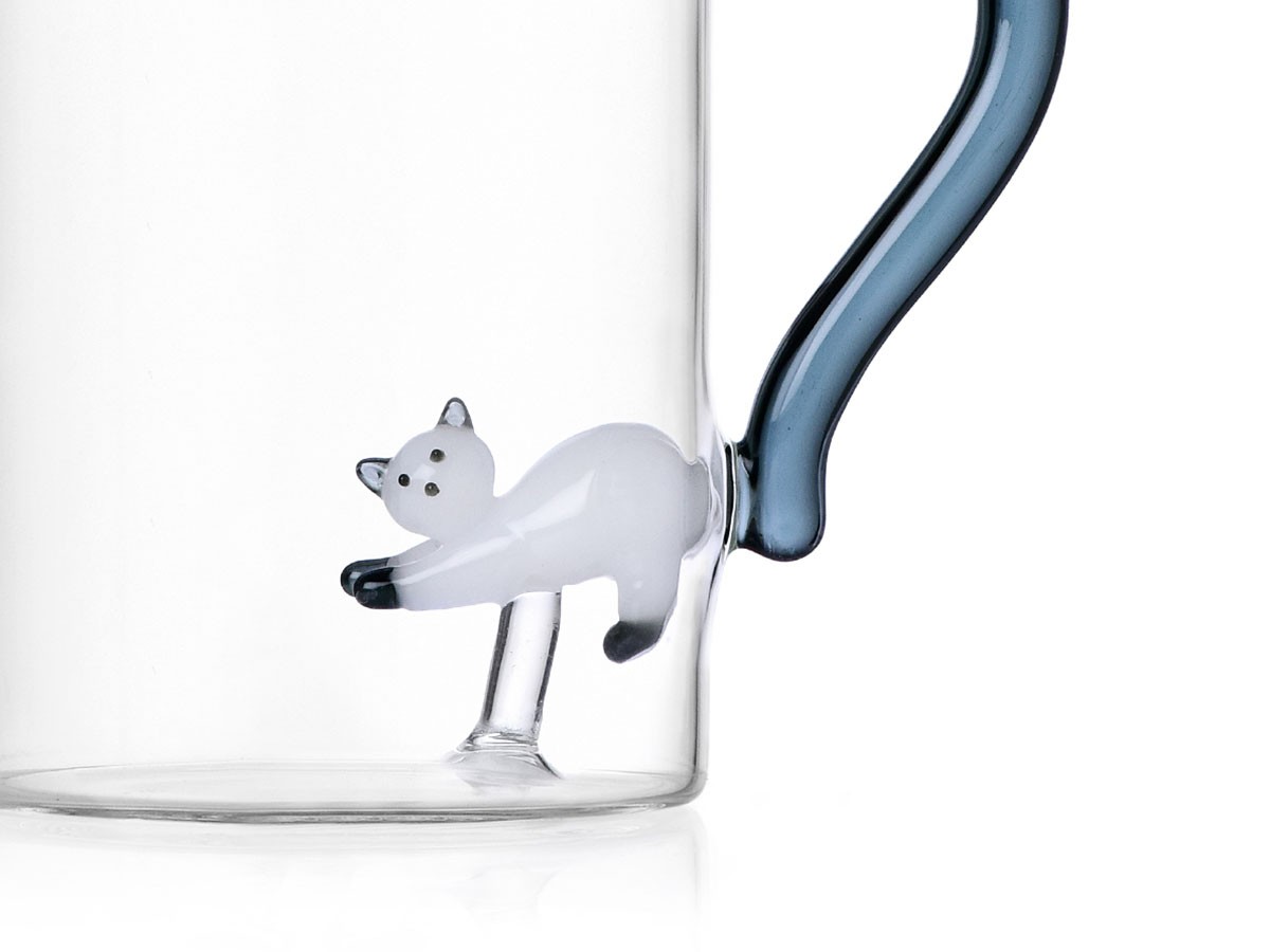 ICHENDORF MILANO Tabby Cat Jug White Cat with Smoke Tail & Berry / イッケンドルフ・ミラノ タビーキャット ジャグ
ホワイトキャット with スモークテール & ベリー 1.5L （食器・テーブルウェア > デキャンタ・カラフェ） 4