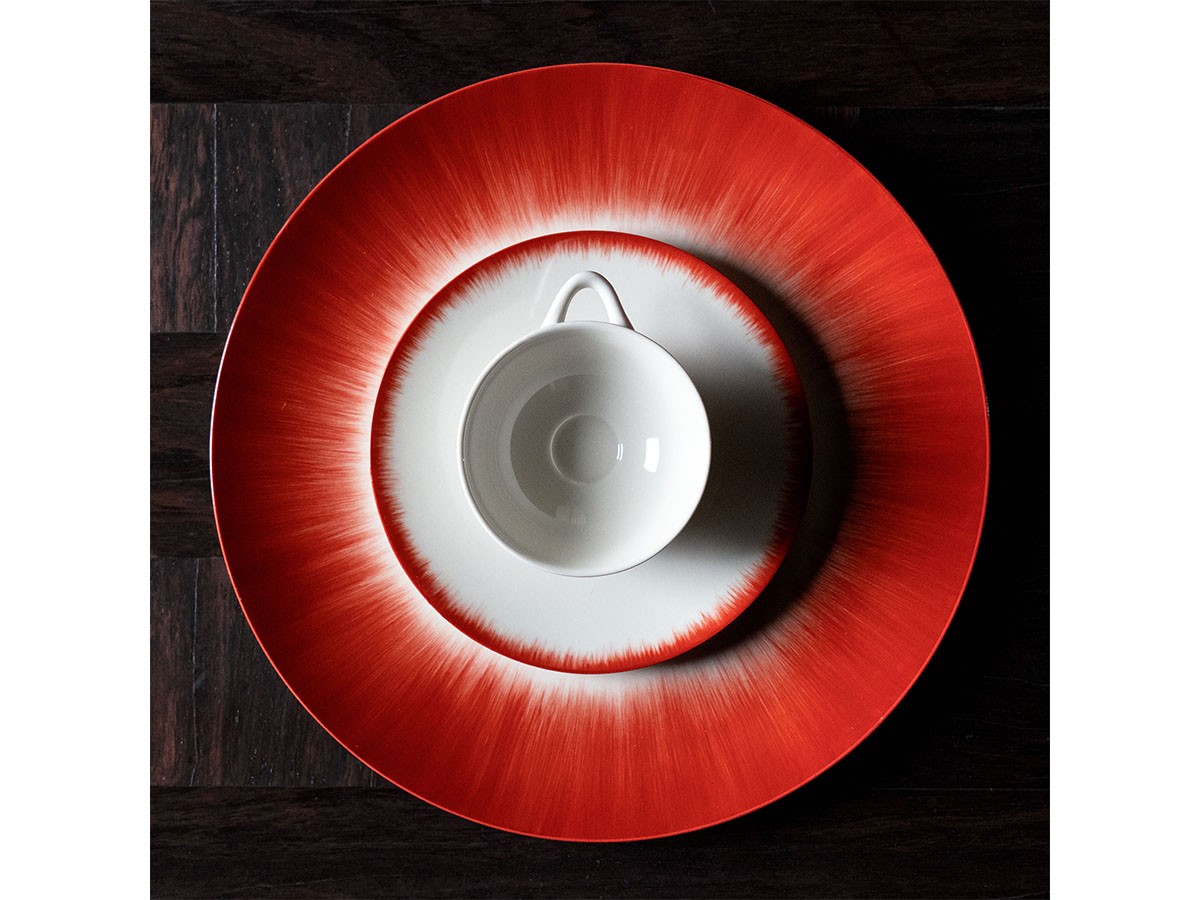 DE by ANN DEMEULEMEESTER
Plate 14cm White/Red Variation 2 / デー バイ アン・ドゥムルメステール
プレート 14cm ホワイト/レッド バリエーション 2 （食器・テーブルウェア > 皿・プレート） 5