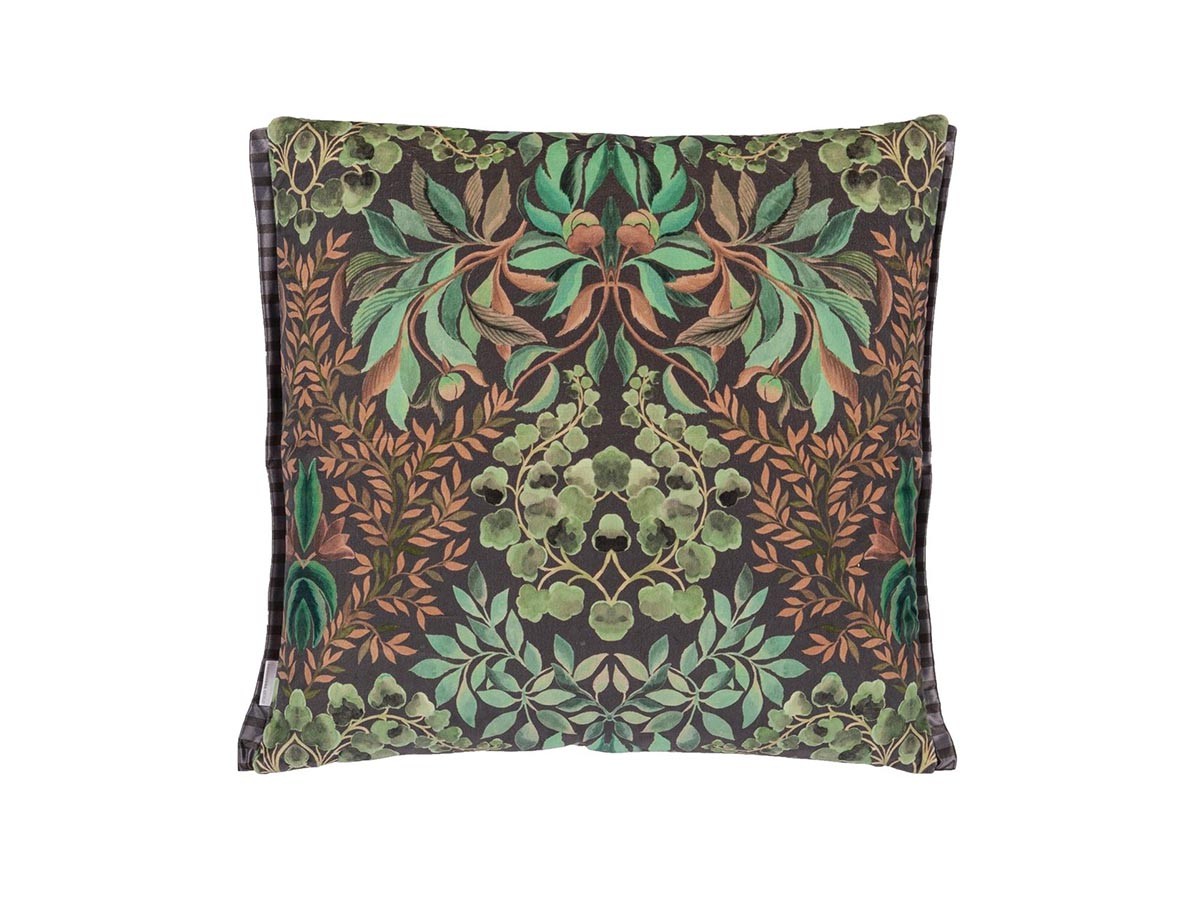 DESIGNERS GUILD Ikebana Damask Velvet Cushion / デザイナーズギルド イケバナ ダマスク ベルベット クッション 55 × 55cm （クッション > クッション・クッションカバー） 12