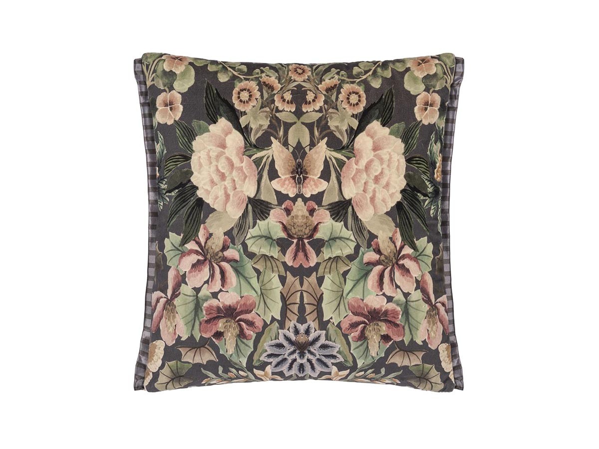 DESIGNERS GUILD Ikebana Damask Velvet Cushion / デザイナーズギルド イケバナ ダマスク ベルベット クッション 55 × 55cm （クッション > クッション・クッションカバー） 11