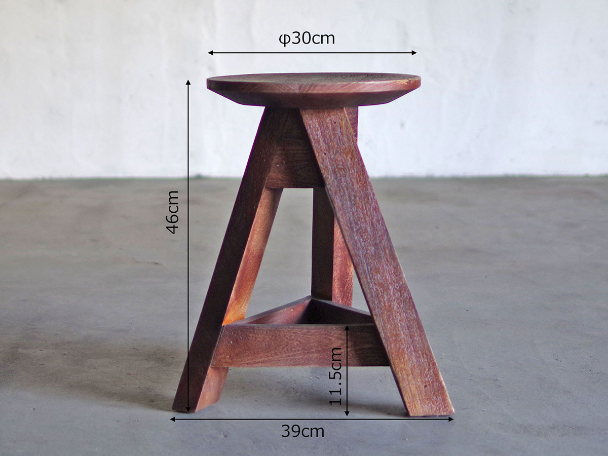 LIFE FURNITURE AW STOOL S / ライフファニチャー AWスツール Sサイズ