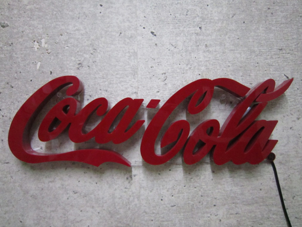 Coca Cola コカ・コーラブランド LEDミニレタリングサイン アメリカ雑貨 コカコーラ グッズ coke ネオン管
