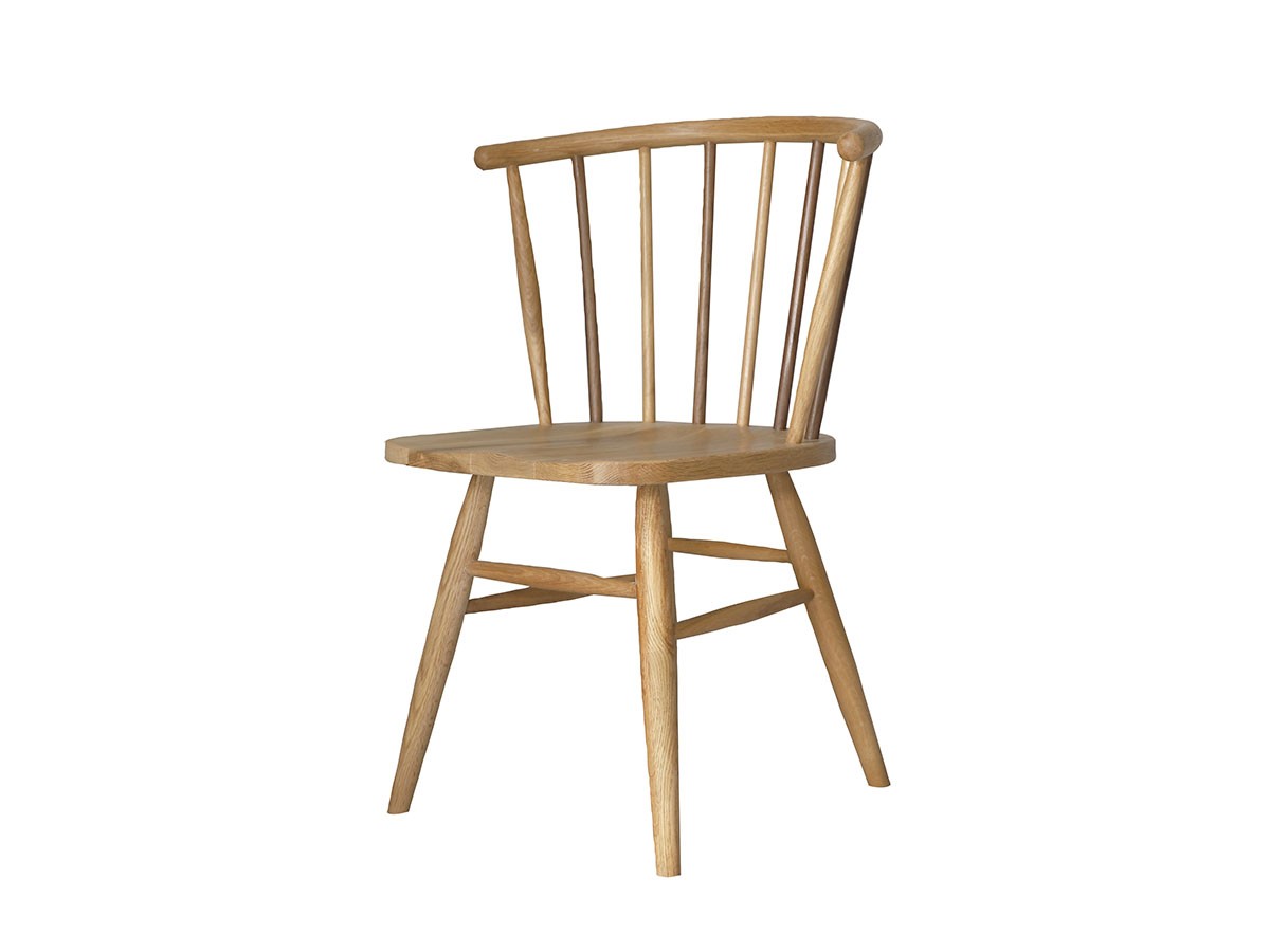 a.depeche half round chair walnut / アデペシュ ハーフ ラウンドチェア ウォルナット （チェア・椅子 > ダイニングチェア） 1