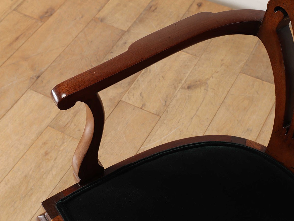 Lloyd's Antiques Real Antique 
Art Deco Armchair / ロイズ・アンティークス 英国アンティーク家具
アールデコ アームチェア （チェア・椅子 > ダイニングチェア） 16