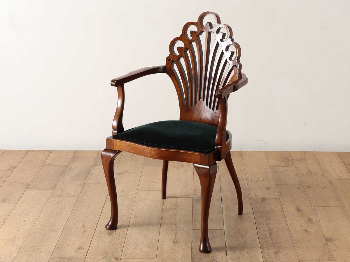 Lloyd's Antiques Real Antique Art Deco Armchair / ロイズ・アンティークス 英国アンティーク家具  アールデコ アームチェア - インテリア・家具通販【FLYMEe】