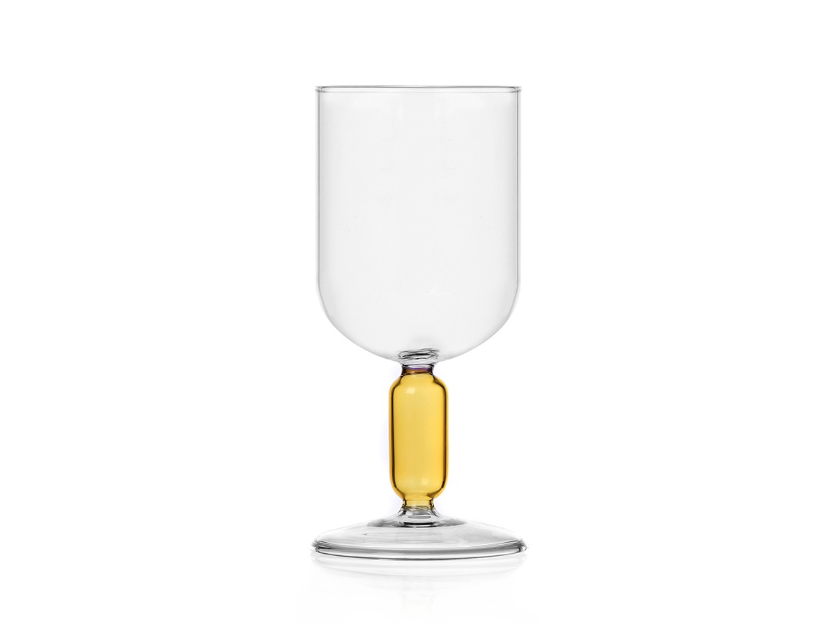 ICHENDORF MILANO Bloom Stemmed Glass Amber