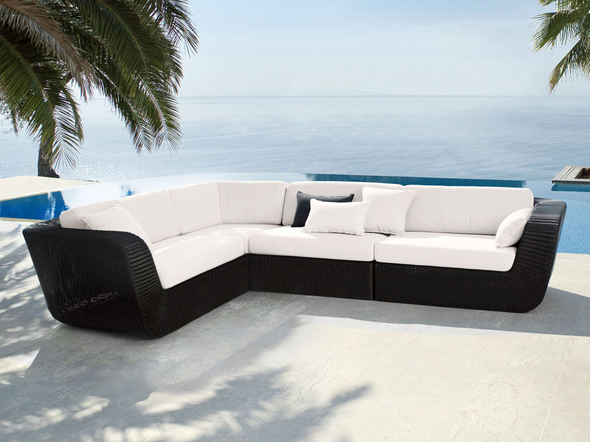 Cane-line Savannah Corner Sofa / ケインライン サバンナ コーナーソファ （ガーデンファニチャー・屋外家具 > ガーデンソファ・アウトドアソファ） 4