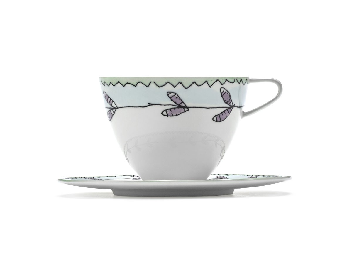 MIDNIGHT FLOWERS by MARNI
Cappuchino Cup with Saucer  Blossom Milk / ミッドナイトフラワーズ バイ マルニ
カプチーノカップ / ソーサー 200ml ブロッサムミルク （食器・テーブルウェア > コーヒーカップ・ティーカップ） 2