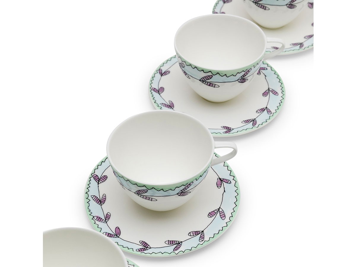 MIDNIGHT FLOWERS by MARNI
Cappuchino Cup with Saucer  Blossom Milk / ミッドナイトフラワーズ バイ マルニ
カプチーノカップ / ソーサー 200ml ブロッサムミルク （食器・テーブルウェア > コーヒーカップ・ティーカップ） 8