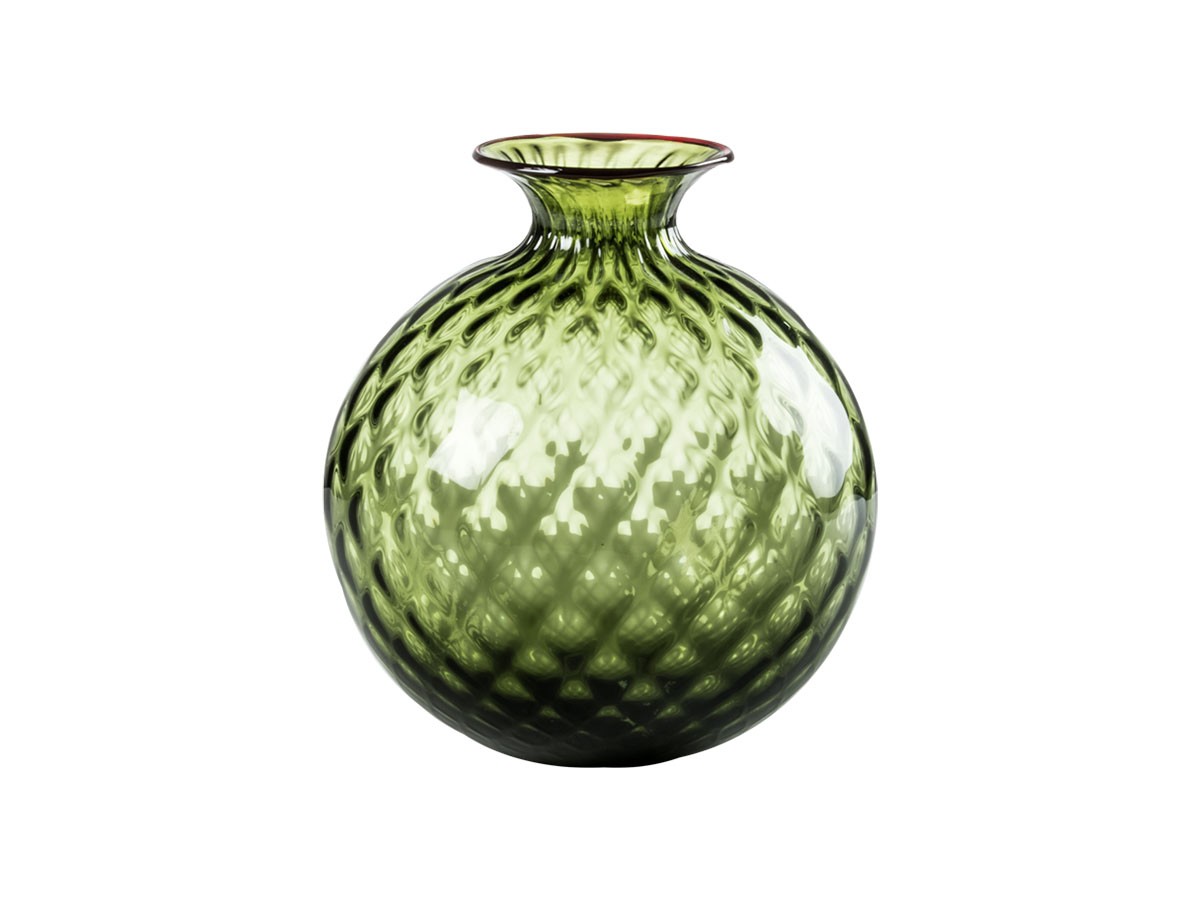VENINI MONOFIORI BALLOTON / ヴェニーニ モノフィオーリ バロトン 100.16 （花器・プランター・グリーン > 花瓶・フラワーベース） 2