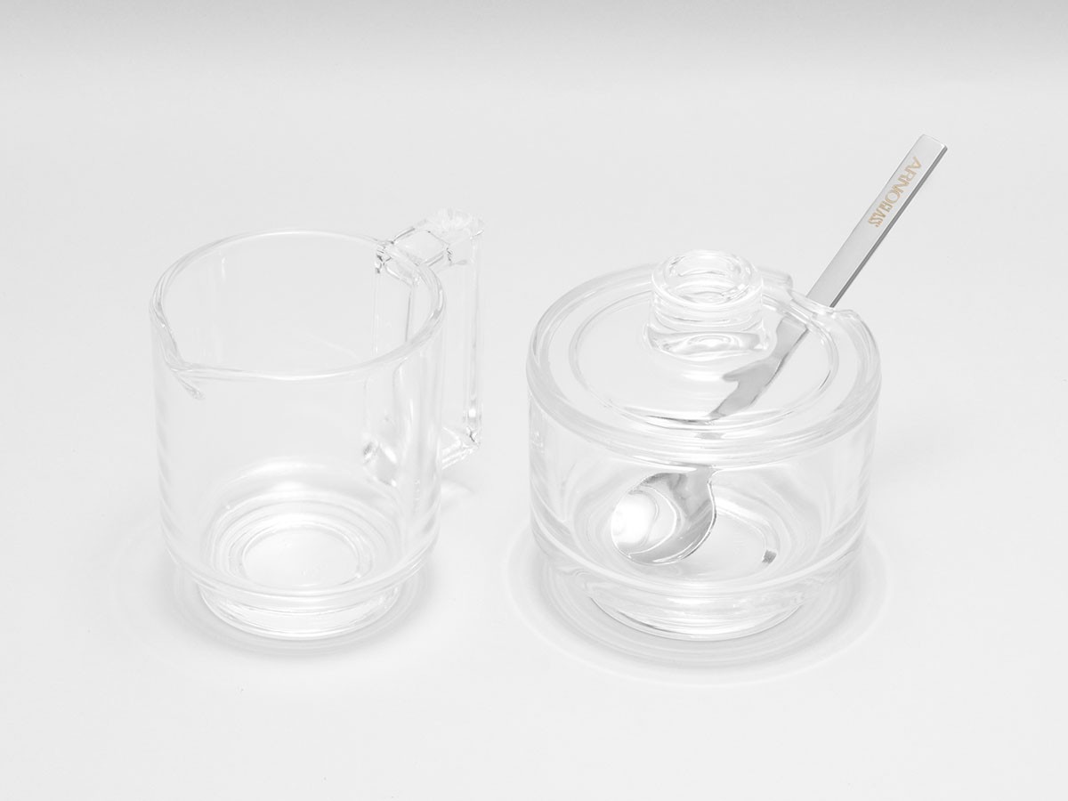 ARNO GLASS Sugar Pot Clear / アルノグラス シュガーポット（クリア） （食器・テーブルウェア > シュガーポット） 8