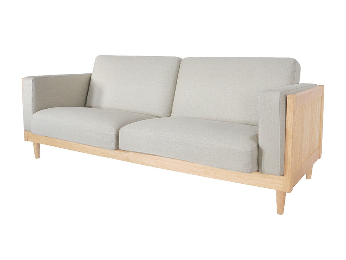 北の住まい設計社 Wood Frame Sofa Classic L / きたのすまいせっけいしゃ ウッドフレーム ソファ クラシック L （ソファ > 三人掛けソファ） 2