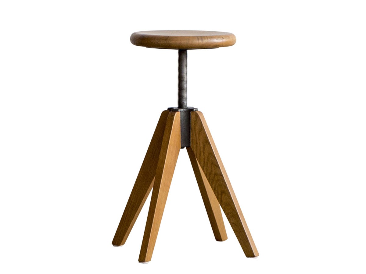 Knot antiques LIFT STOOL Lo / ノットアンティークス リフト スツール ロー（ラバーウッド） （チェア・椅子 > スツール） 2