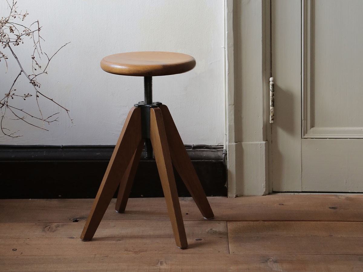 Knot antiques LIFT STOOL Lo / ノットアンティークス リフト スツール ロー（ラバーウッド） （チェア・椅子 > スツール） 3