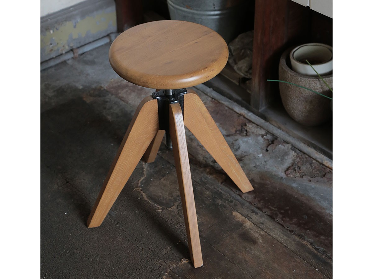 Knot antiques LIFT STOOL Lo / ノットアンティークス リフト スツール ロー（ラバーウッド） （チェア・椅子 > スツール） 6