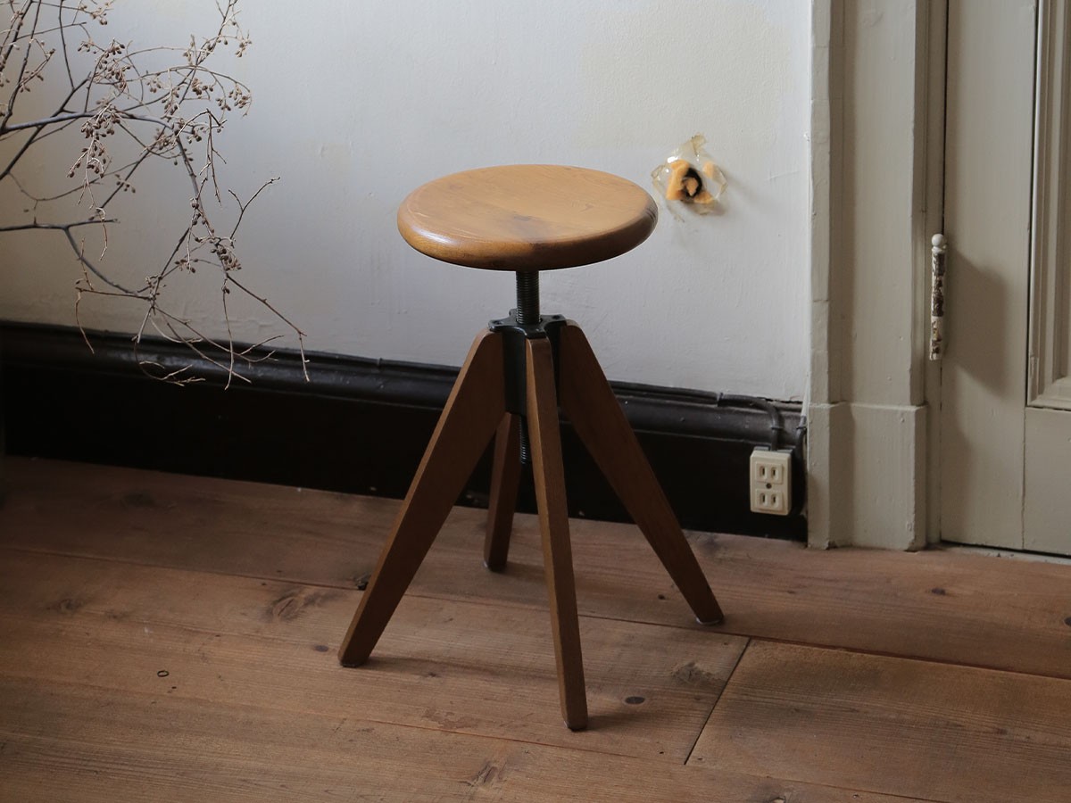 Knot antiques LIFT STOOL Lo / ノットアンティークス リフト スツール ロー（ラバーウッド） （チェア・椅子 > スツール） 4