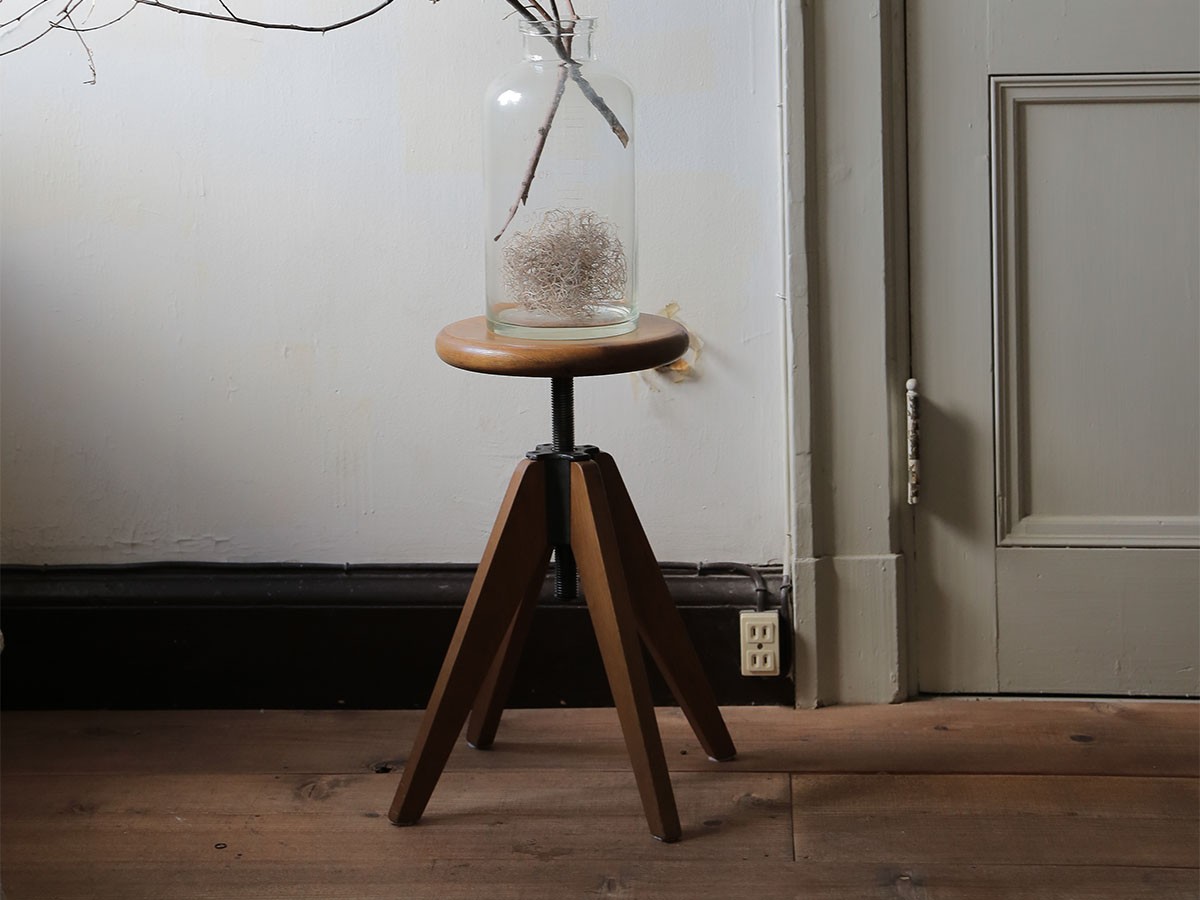 Knot antiques LIFT STOOL Lo / ノットアンティークス リフト スツール ロー（ラバーウッド） （チェア・椅子 > スツール） 5