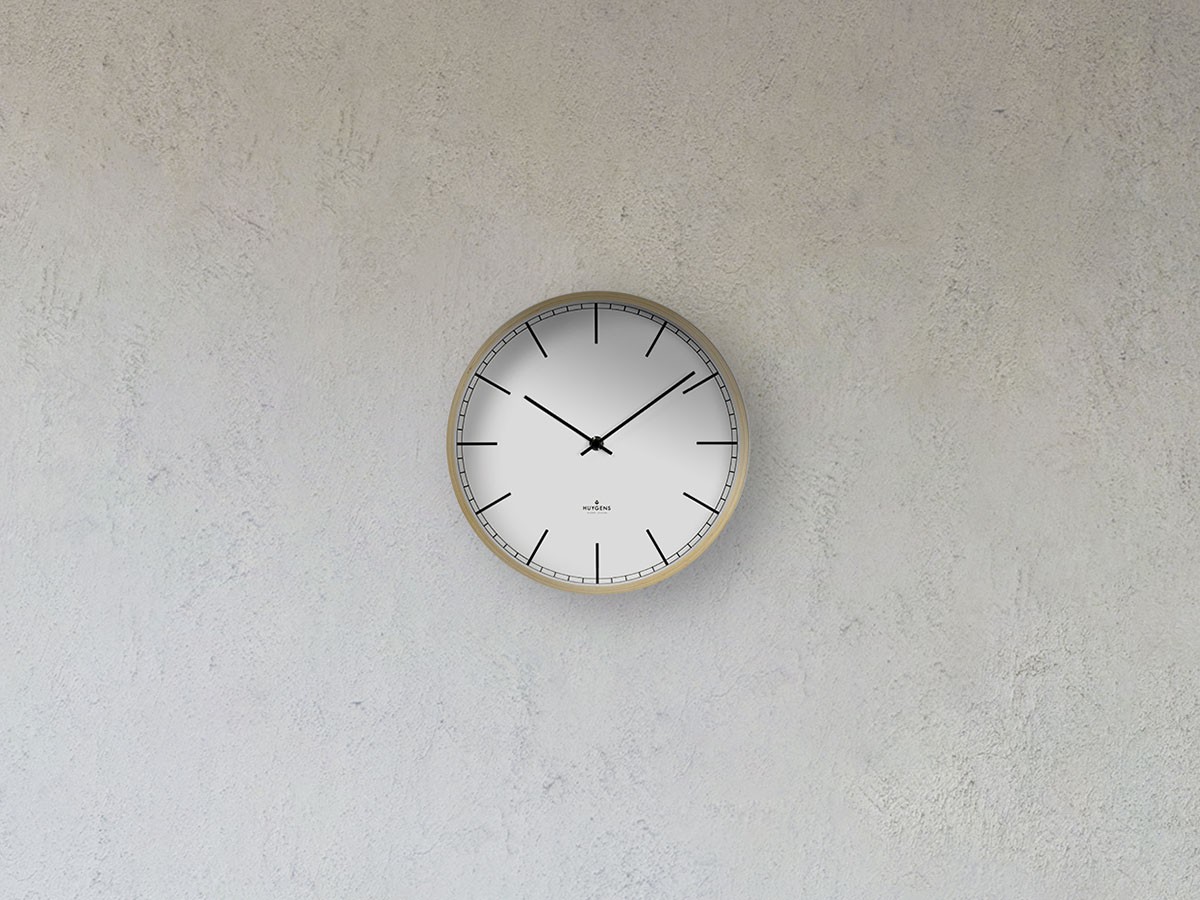 HUYGENS Wall clock wood25 white index / ホイヘンス ウォールクロック ウッド25 ホワイト インデックス （時計 > 壁掛け時計） 3