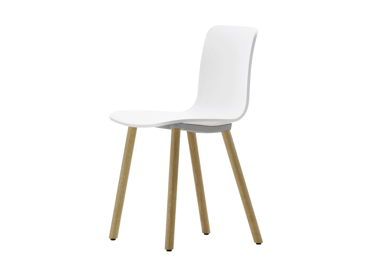 デザイナーズ家具【美品】VITRA HAL WOOD WHITE CHAIR ヴィトラ ハル