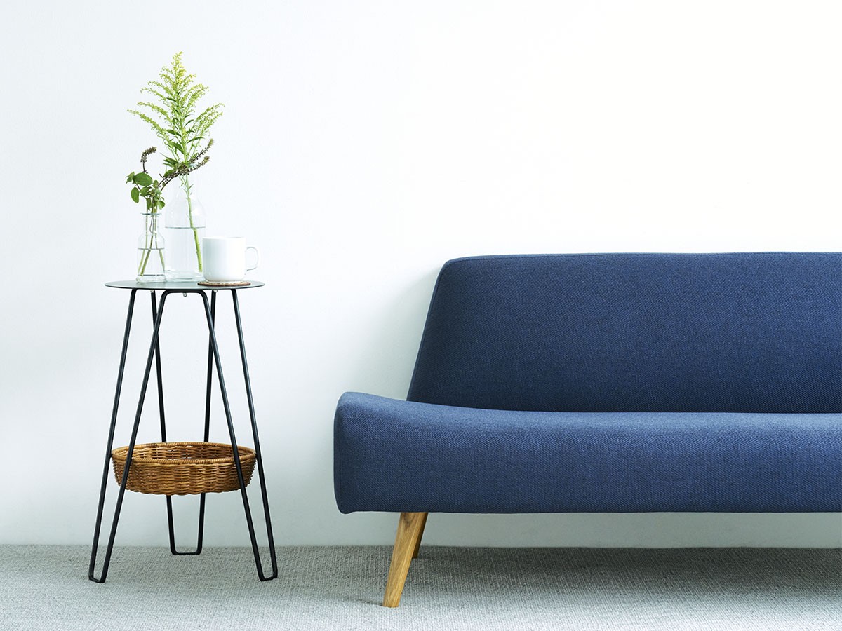 イデー idee ＡＯ ＳＯＦＡ ＮＡＶＹ幅１４０×奥行７１×高さ５９ｃｍ 