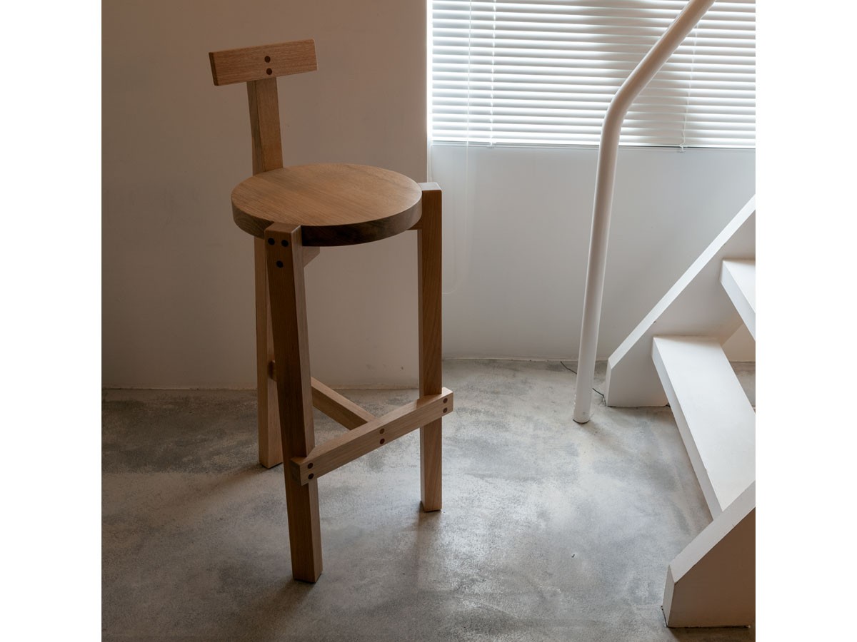 Marcenaria Barauna Girafa Bar Chair / マルセナリア・バラウナ ジラファ バーチェア （チェア・椅子 > カウンターチェア・バーチェア） 3