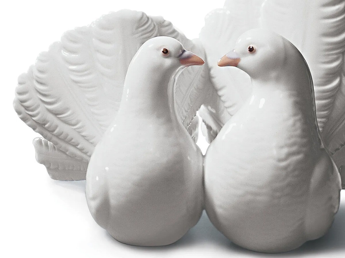 LLADRO つがいの鳩 / リヤドロ つがいの鳩 - インテリア・家具通販