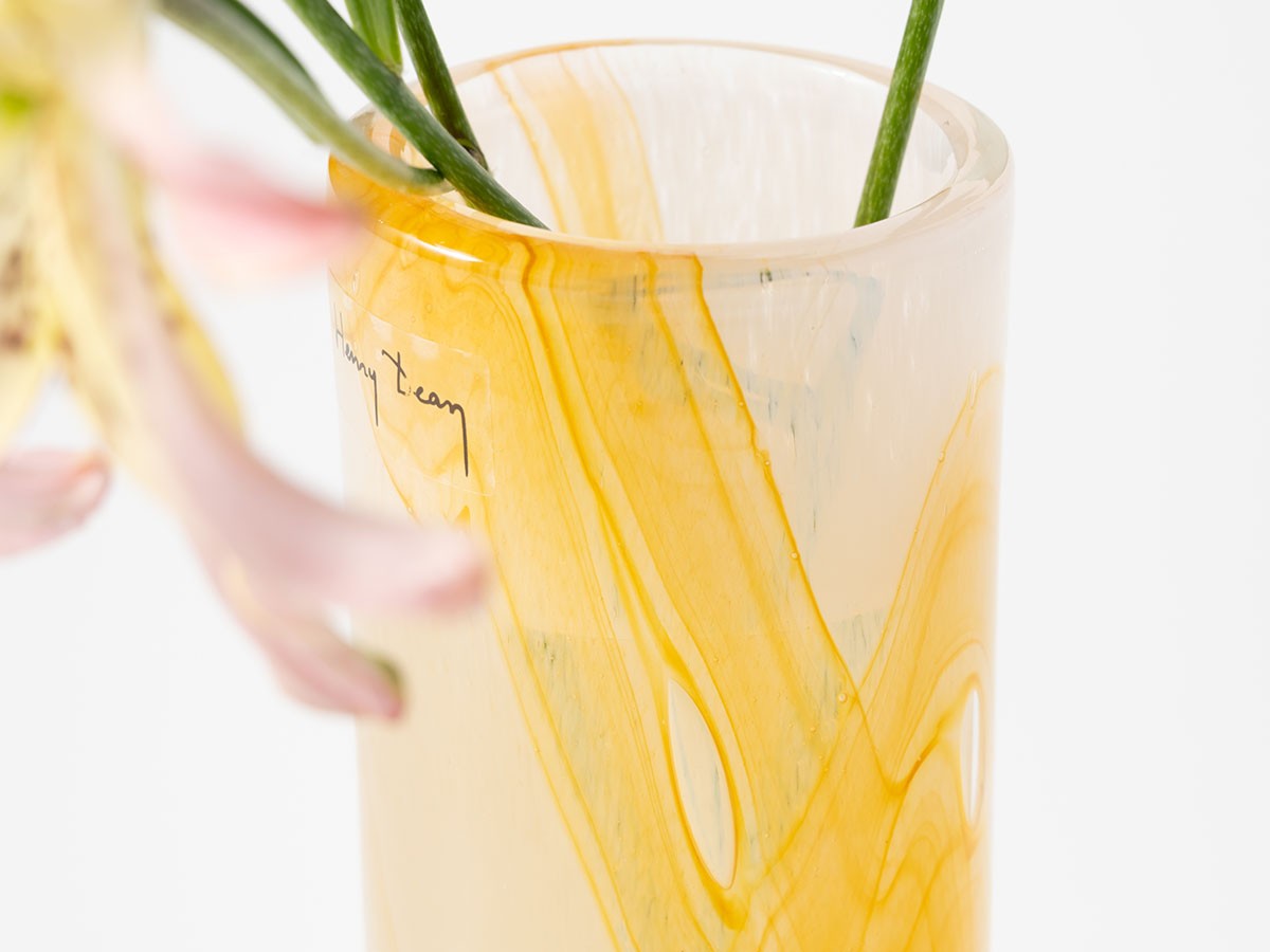 Henry Dean V.Pipe S / ヘンリーディーン V.パイプ S（アクアレルアンバー） （花器・プランター・グリーン > 花瓶・フラワーベース） 4