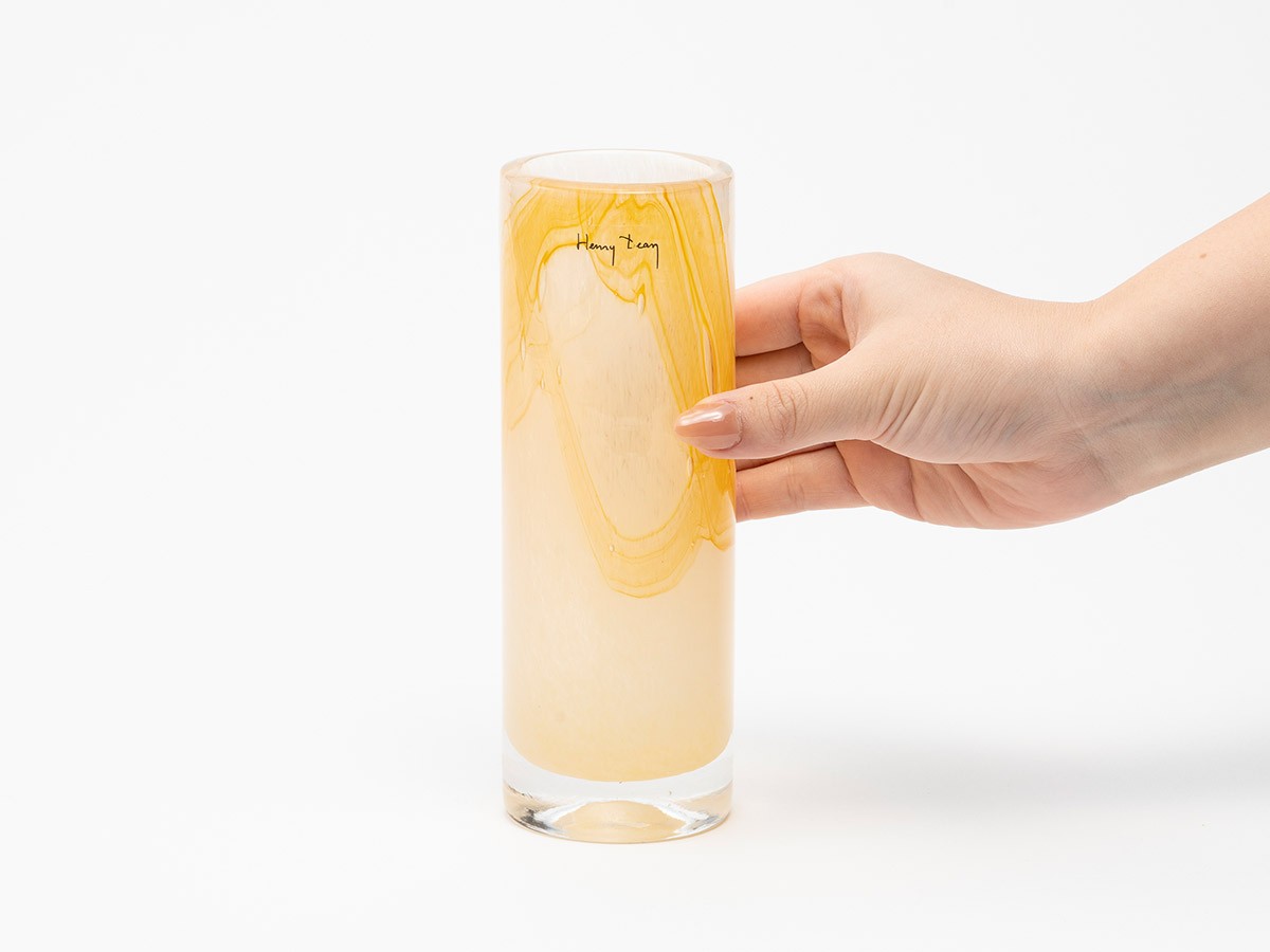 Henry Dean V.Pipe S / ヘンリーディーン V.パイプ S（アクアレルアンバー） （花器・プランター・グリーン > 花瓶・フラワーベース） 3