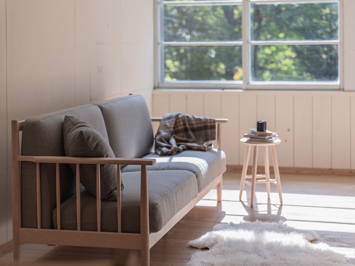 北の住まい設計社 Spoke Sofa L / きたのすまいせっけいしゃ スポーク ソファ L （ソファ > 三人掛けソファ） 5