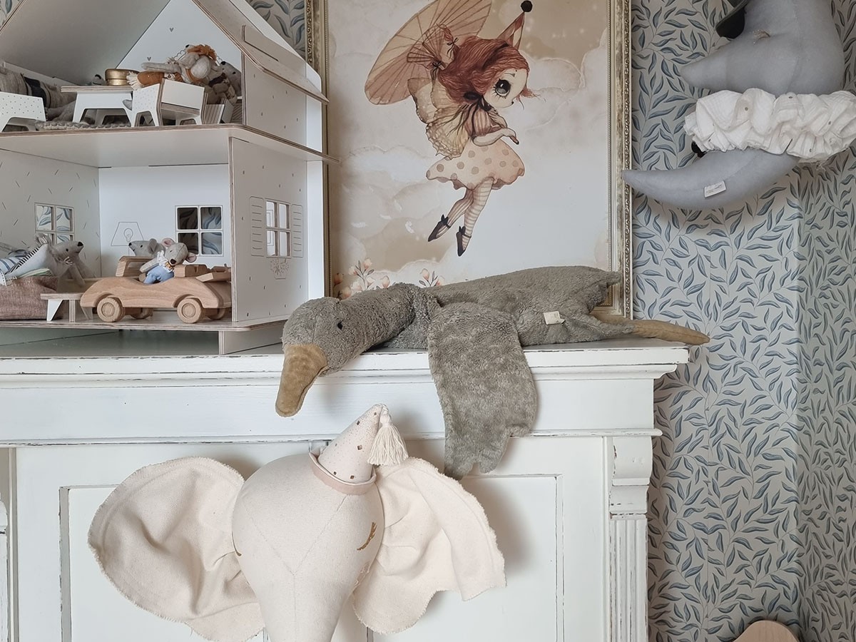 SENGER Naturwelt Cuddly Animal Goose / ゼンガーナチュウェルト カドリーアニマル グース S（グレー） （キッズ家具・ベビー用品 > おもちゃ・玩具） 22