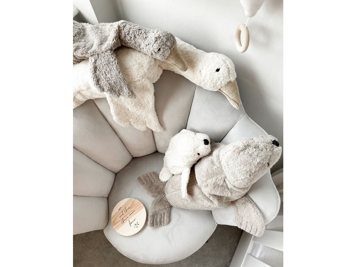 SENGER Naturwelt Cuddly Animal Goose / ゼンガーナチュウェルト カドリーアニマル グース S（グレー） （キッズ家具・ベビー用品 > おもちゃ・玩具） 23
