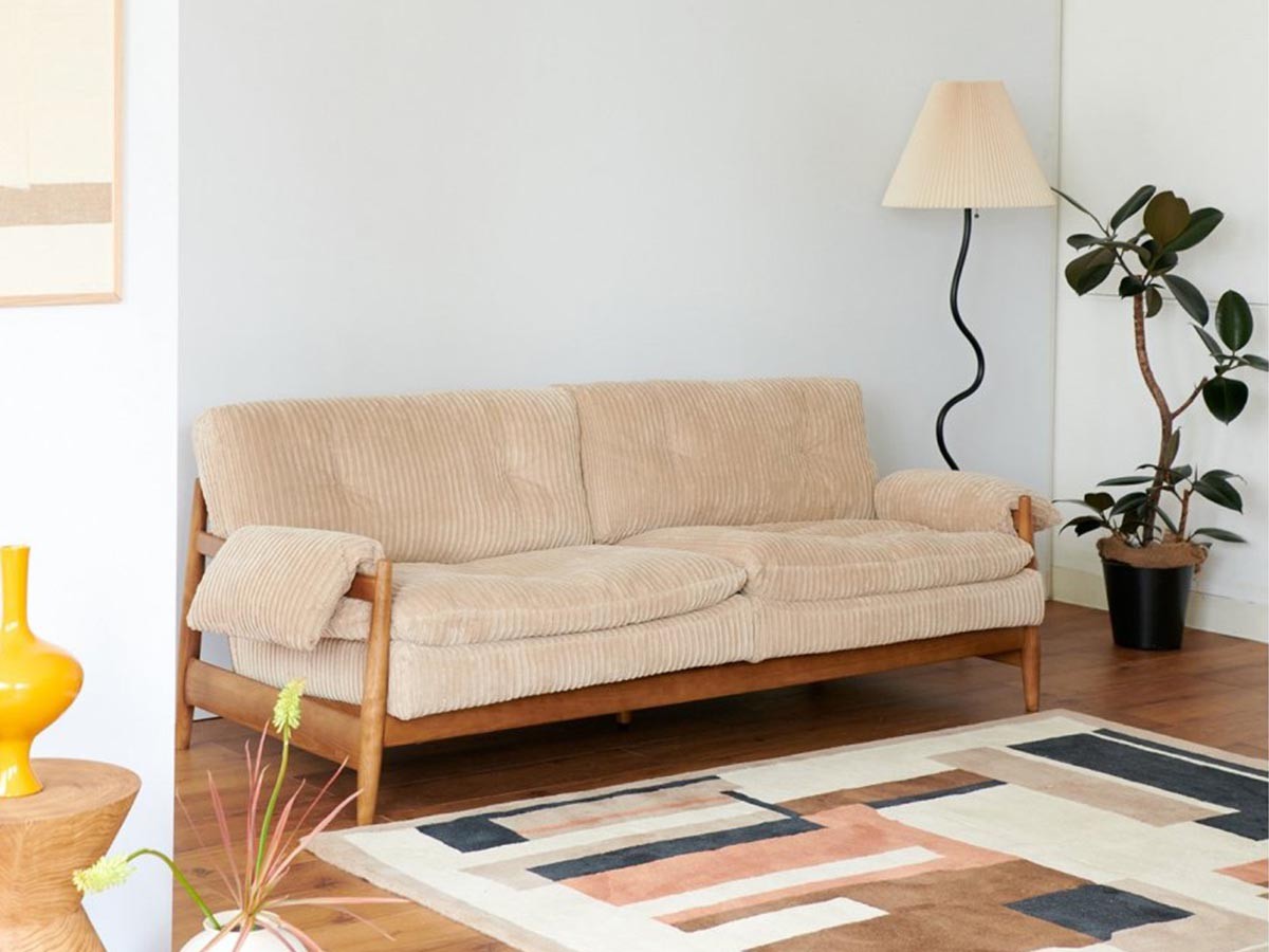 JOURNAL STANDARD FURNITURE MADEIRA SOFA / ジャーナルスタンダードファニチャー マデイラ ソファ（コーデュロイ） （ソファ > 二人掛けソファ） 4